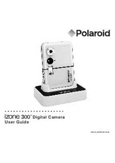 Polaroid i-zone 300 manual. Camera Instructions.